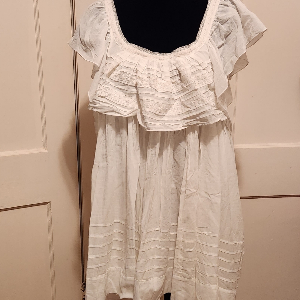 FREE PEOPLE WHITE DRESS SZ SMALL